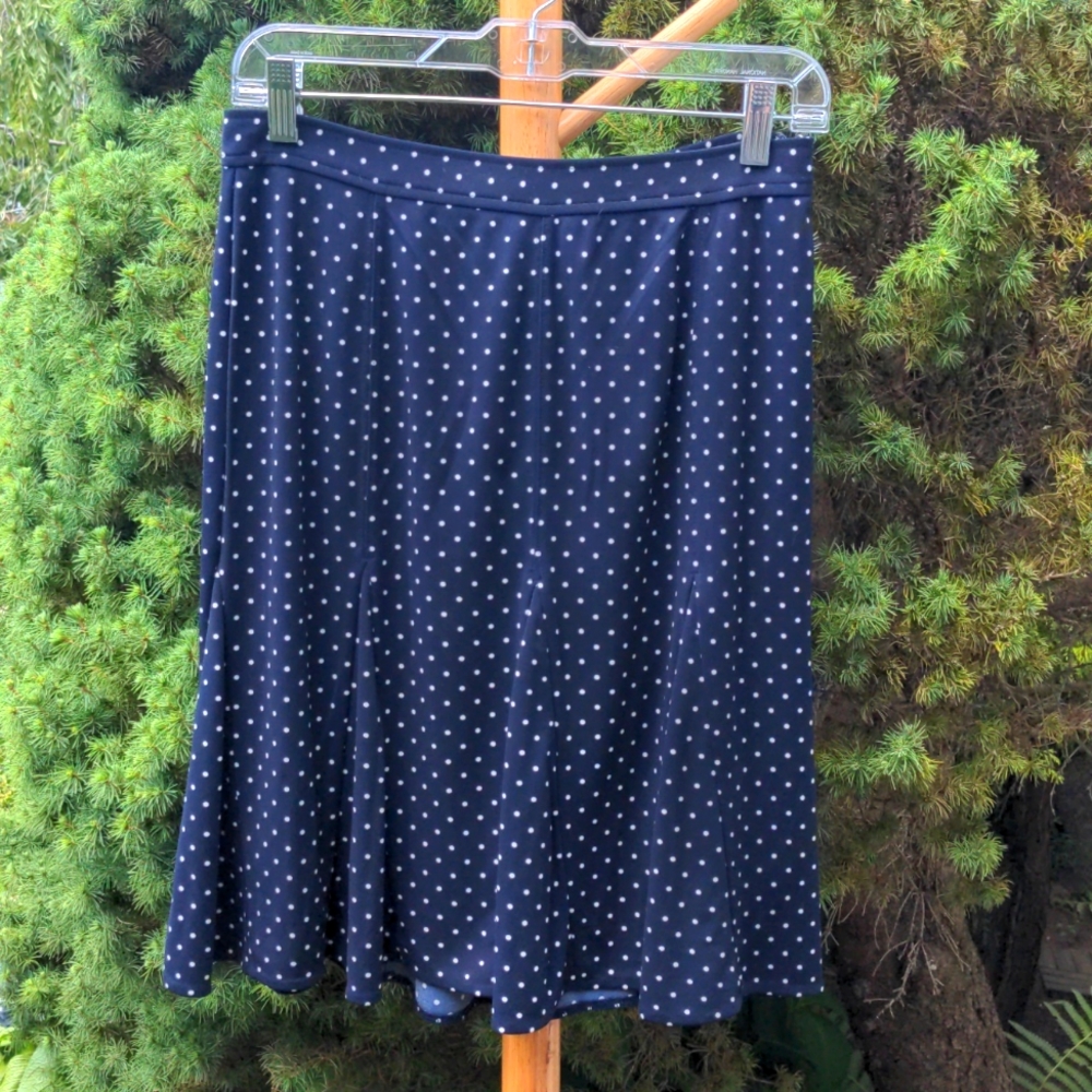 TALBOTS Polka Dot Skirt